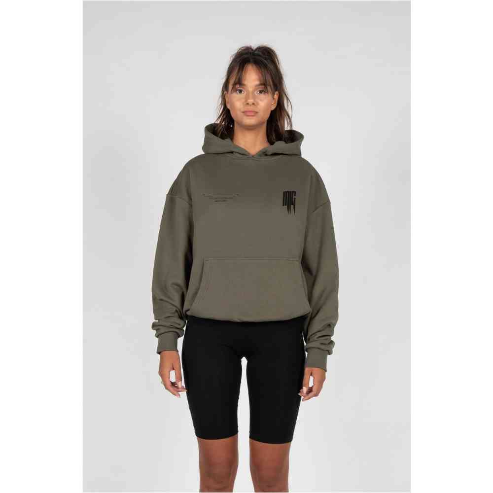 MJ GONZALES - Metamorphose V.2 X Heavy Oversized Hoodie - Olive green